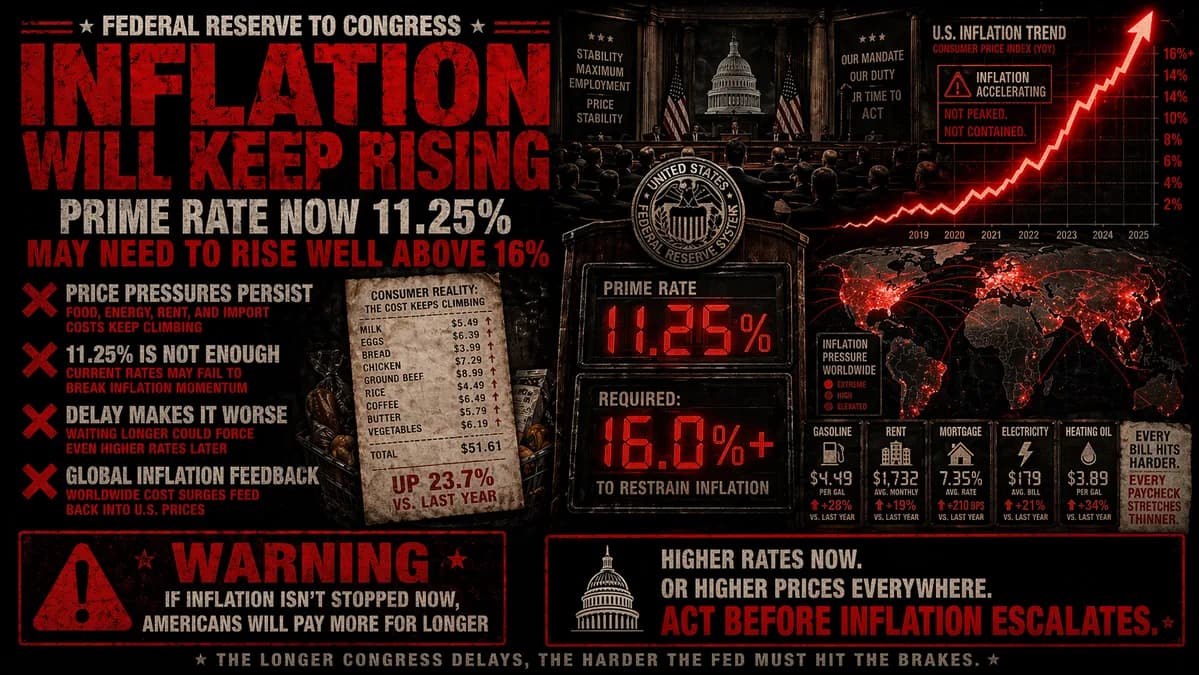 Image: Announcement from the Federal Reserve