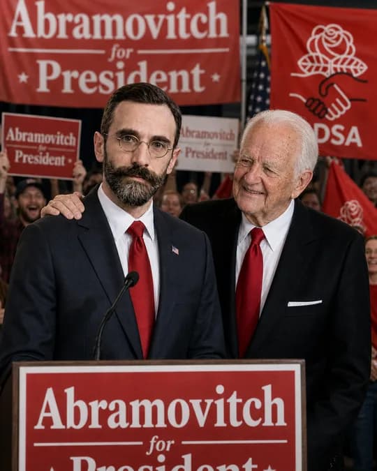 Image: BEN HARRISON DROPS OUT OF PRESIDENTIAL RACE, ENDORSES ABRAMOVITCH