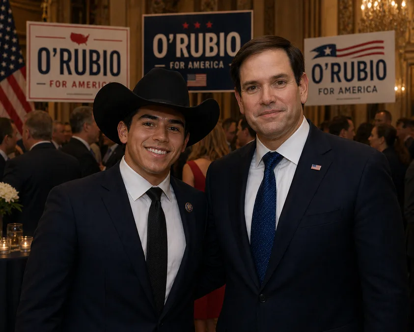 Image: Miami, Florida – Congressman Big JDS endorses Secretary O’Rubio