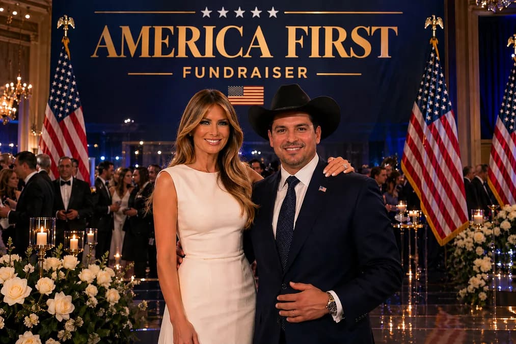 Image: PRESUMPTIVE GOP HOUSE SPEAKER BIG JDS ENDORSES SEN. MELANIA TRUMP (R-OH) FOR PRESIDENT