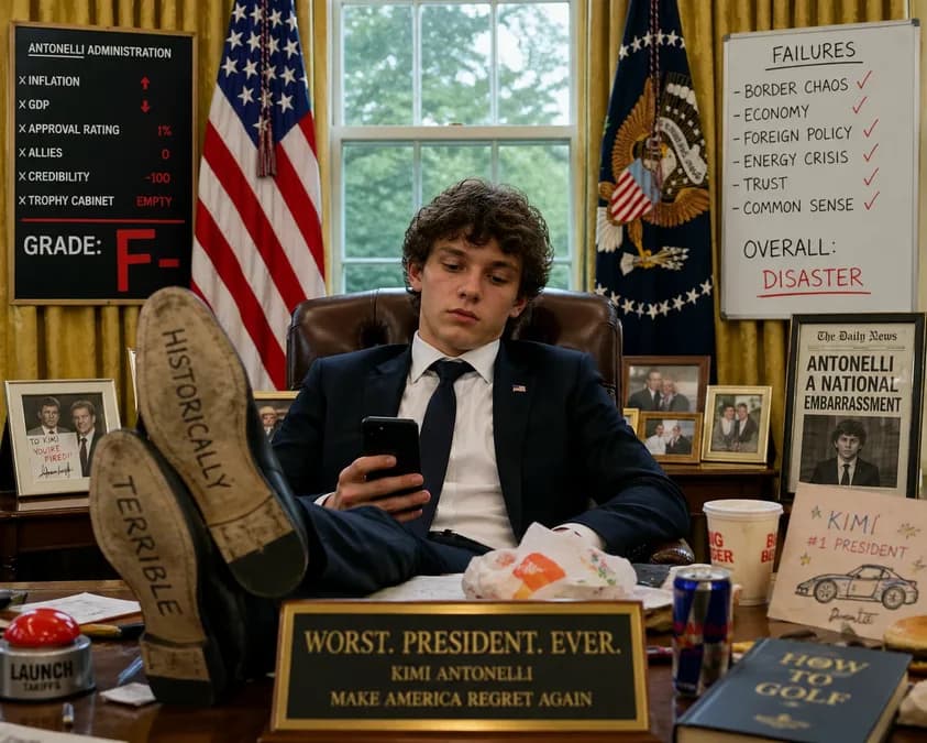 Image: THE WORSE PRESIDENT IN HISTORY